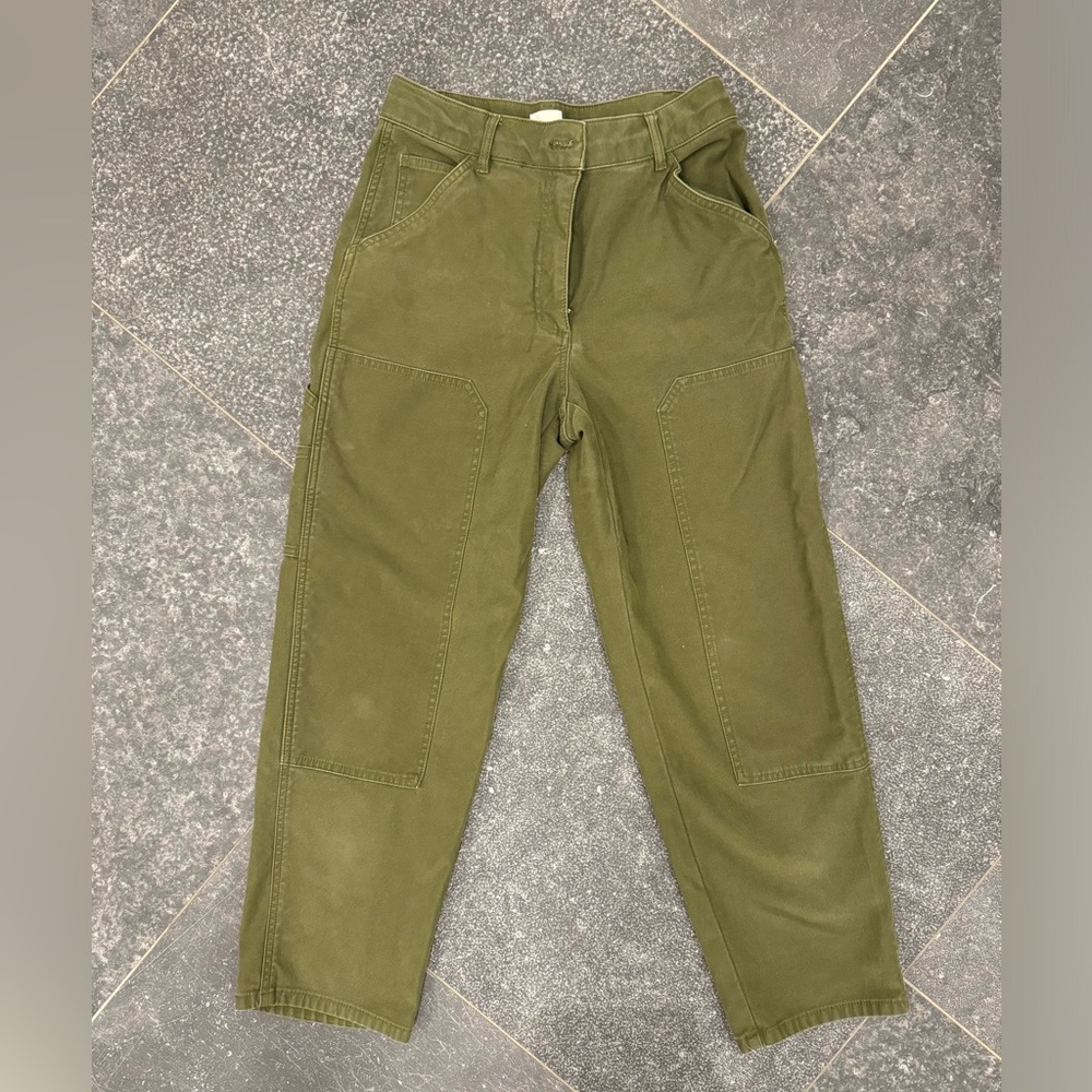 Aritzia Olive Ankle Cargo Pants